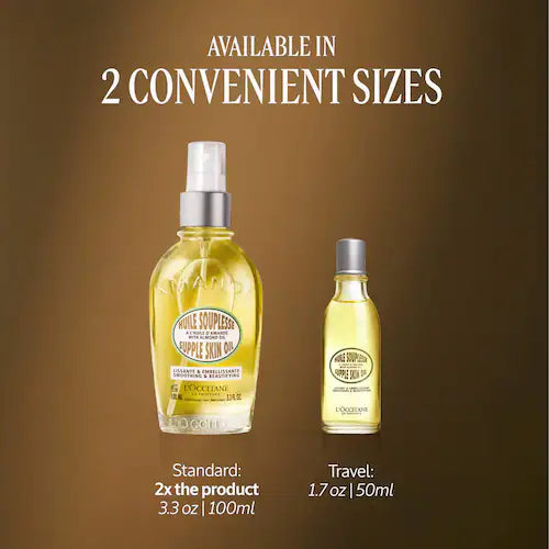 Smoothing and Firming Almond Supple Skin Body Oil - GLAM MODA