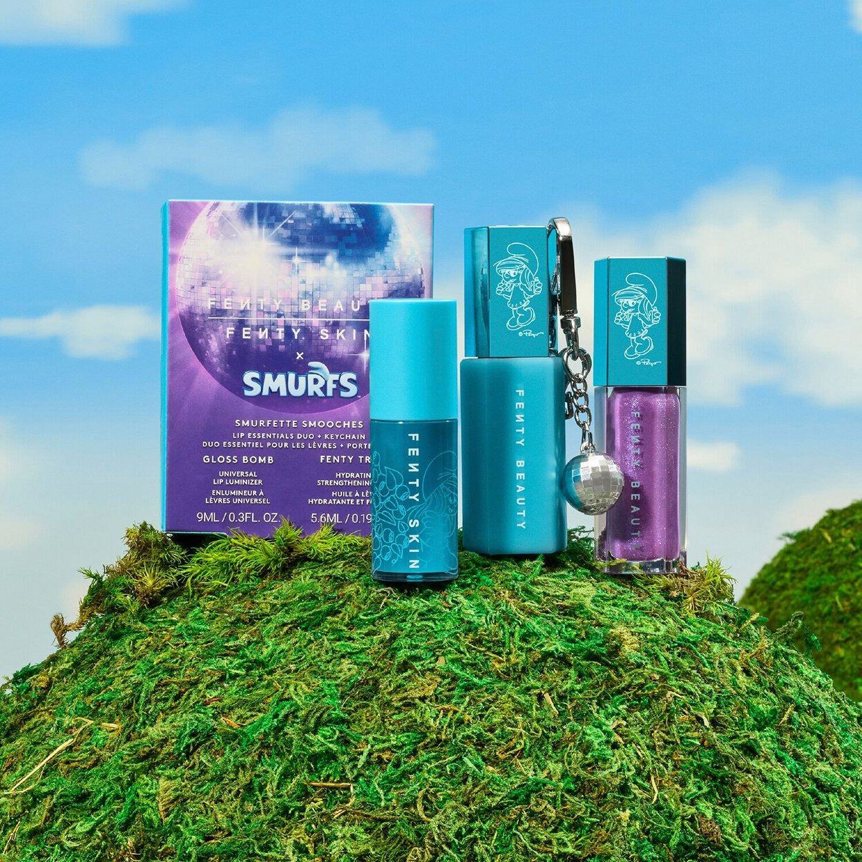 リップケア FENTY BEAUTY x SMURFS Smurfette Smooches Smurfette Smooches Lip Set – GLAM MODA