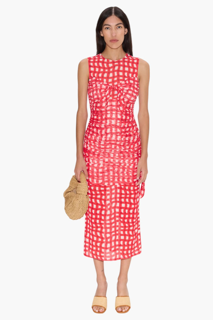 Sonora Mesh Midi Dress - GLAM MODA