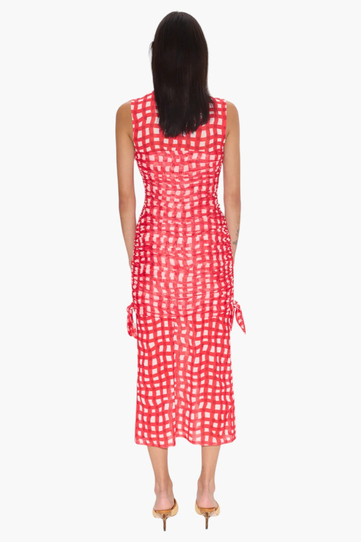 Sonora Mesh Midi Dress - GLAM MODA