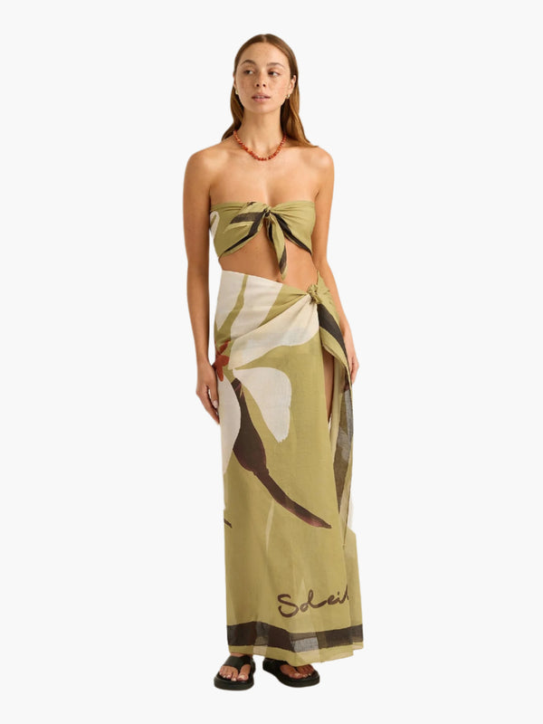Square Pareo | Hibiscus