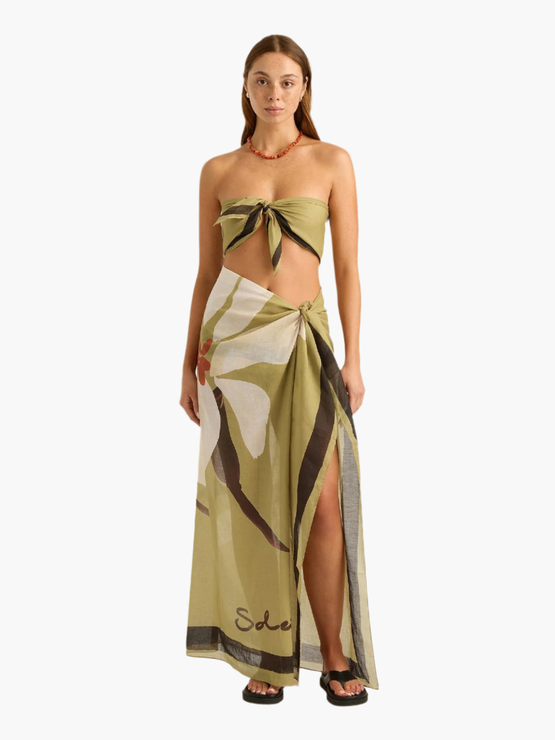 Square Pareo | Hibiscus - GLAM MODA