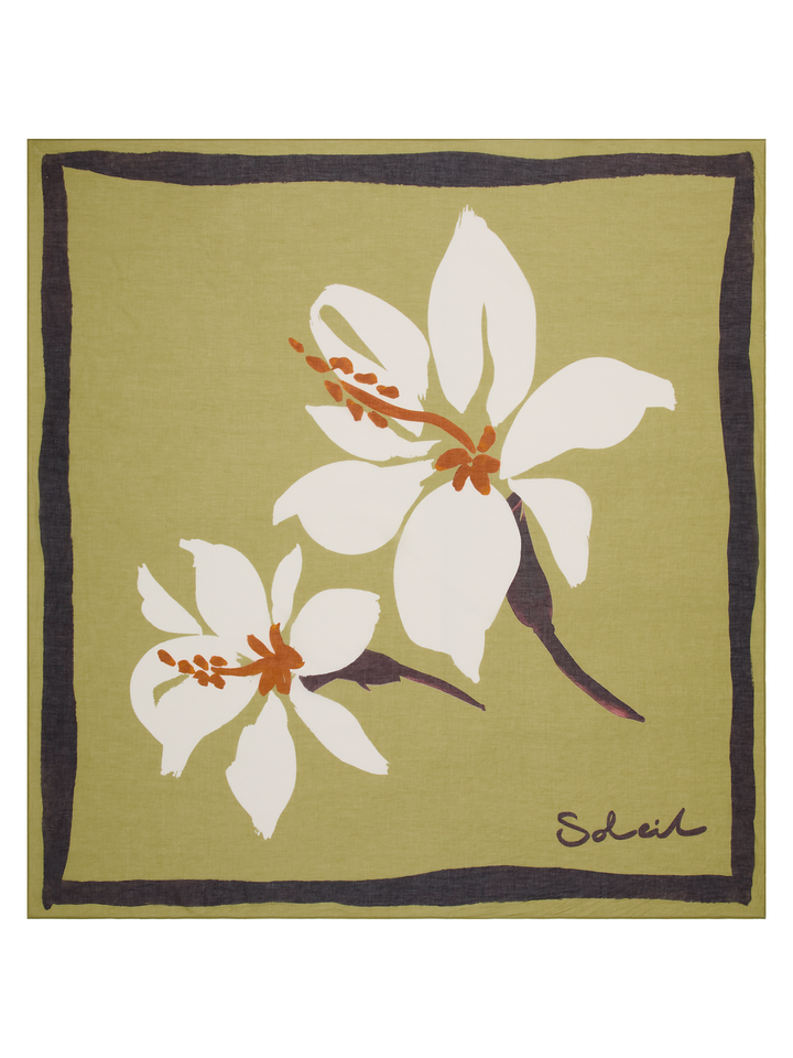 Square Pareo | Hibiscus - GLAM MODA