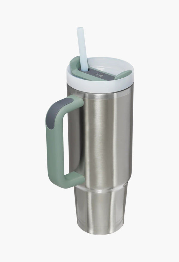 Stainless Steel Shale - The Quencher H2.0 Flowstate™ Tumbler | 30 Oz