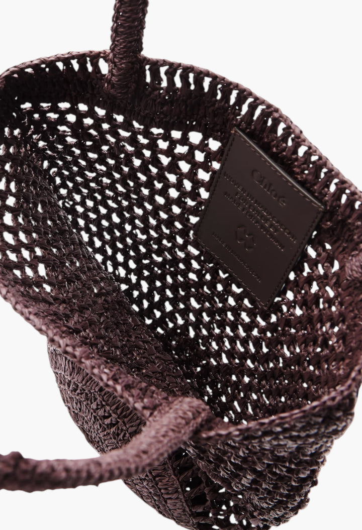 Summer Banana Embellished Embroidered Raffia Tote - GLAM MODA