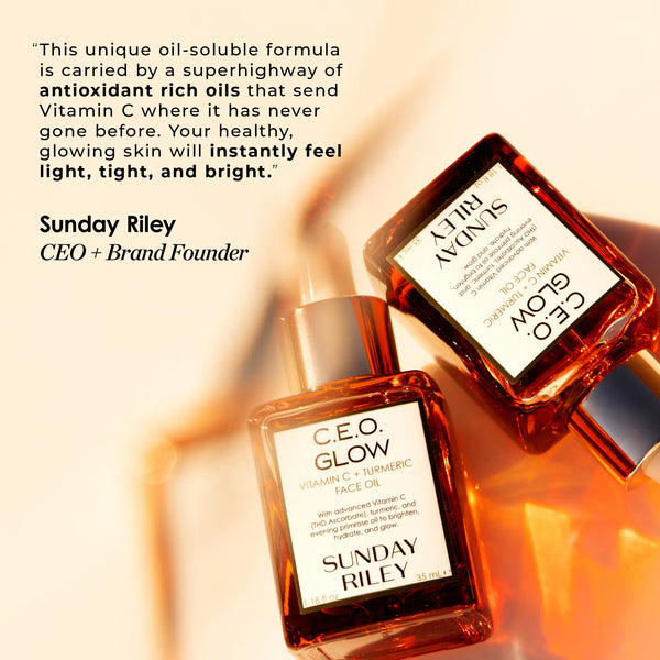 C.E.O. Glow Vitamin C + Turmeric Face Oil