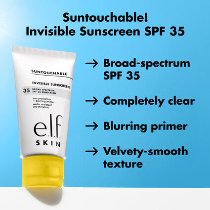 Suntouchable Invisible Sunscreen SPF 35 Mini - GLAM MODA