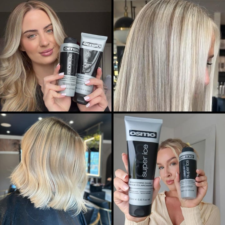 Super Ice Brightening Toning Mask For Blonde Hair - GLAM MODA