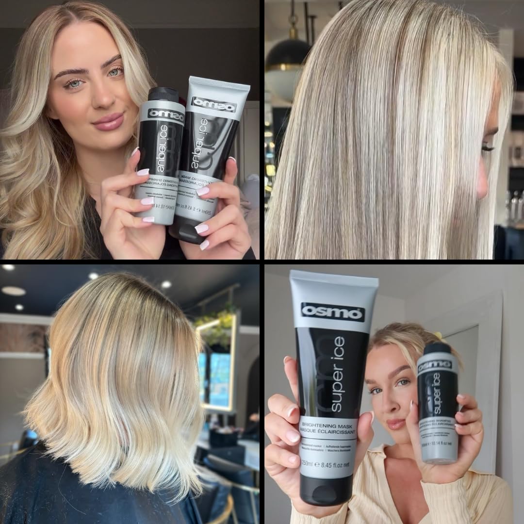 Super Ice Brightening Toning Mask For Blonde Hair - GLAM MODA