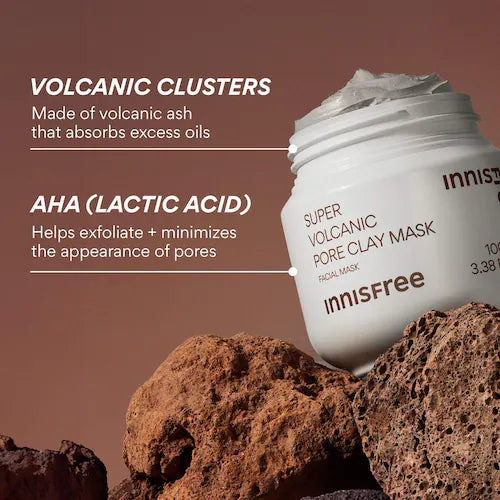 Super Volcanic AHA Pore Clearing Clay Mask - GLAM MODA
