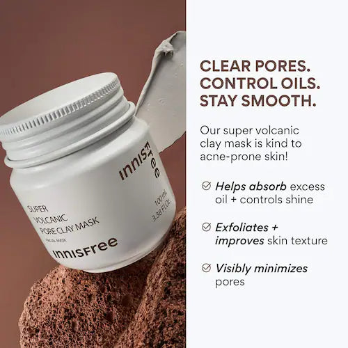 Super Volcanic AHA Pore Clearing Clay Mask - GLAM MODA