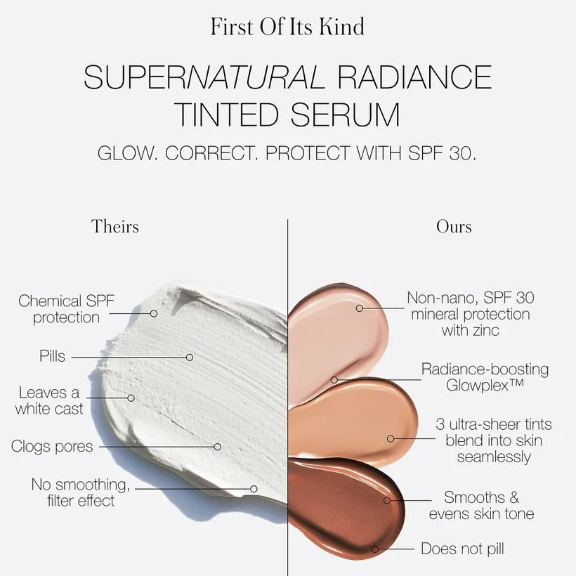SuperNatural Radiance Tinted Serum with SPF 30 - GLAM MODA