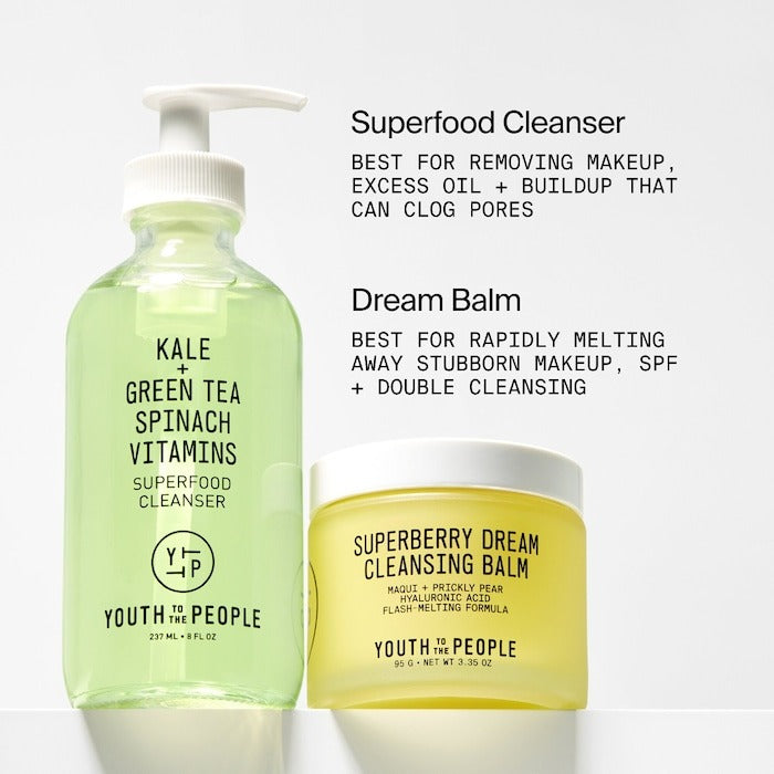 Superfood Gentle Antioxidant Refillable Cleanser - GLAM MODA