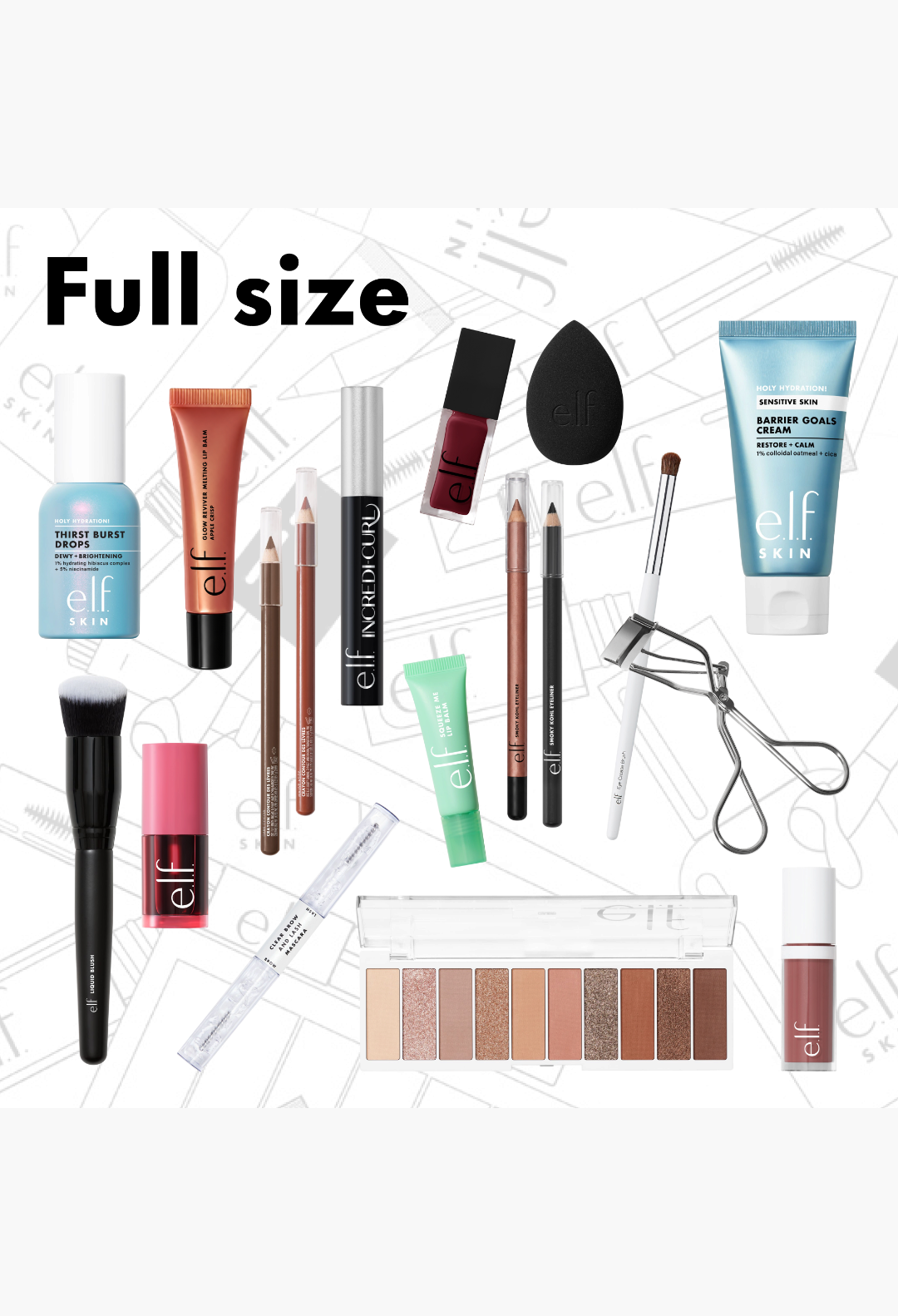 e.l.f. Cosmetics Express Your e.l.f. 24-Day Advent Calendar