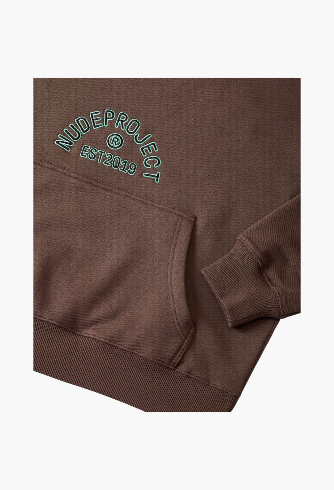 Swans Hoodie Brown - GLAM MODA