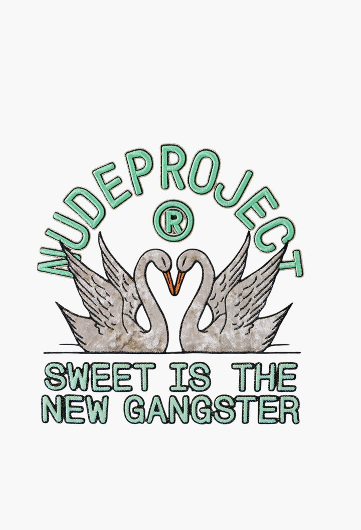 Swans Hoodie Brown - GLAM MODA