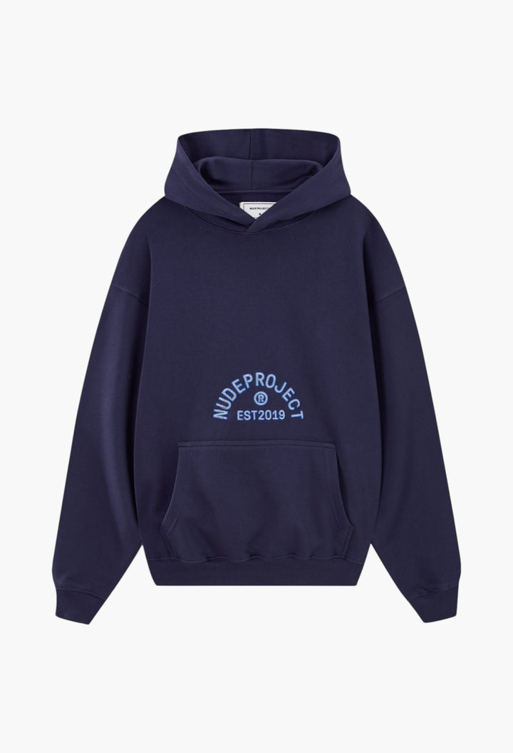 Swans Hoodie Navy - GLAM MODA