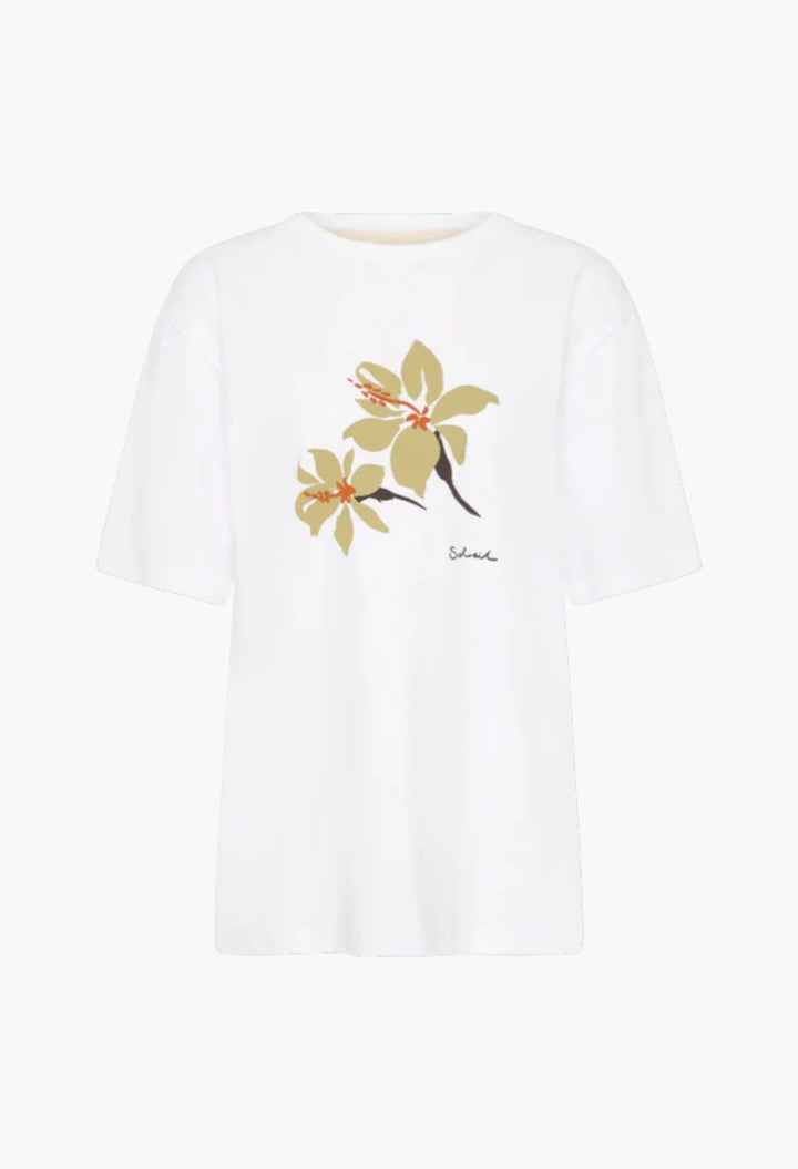 T-Shirt | Hibiscus - GLAM MODA