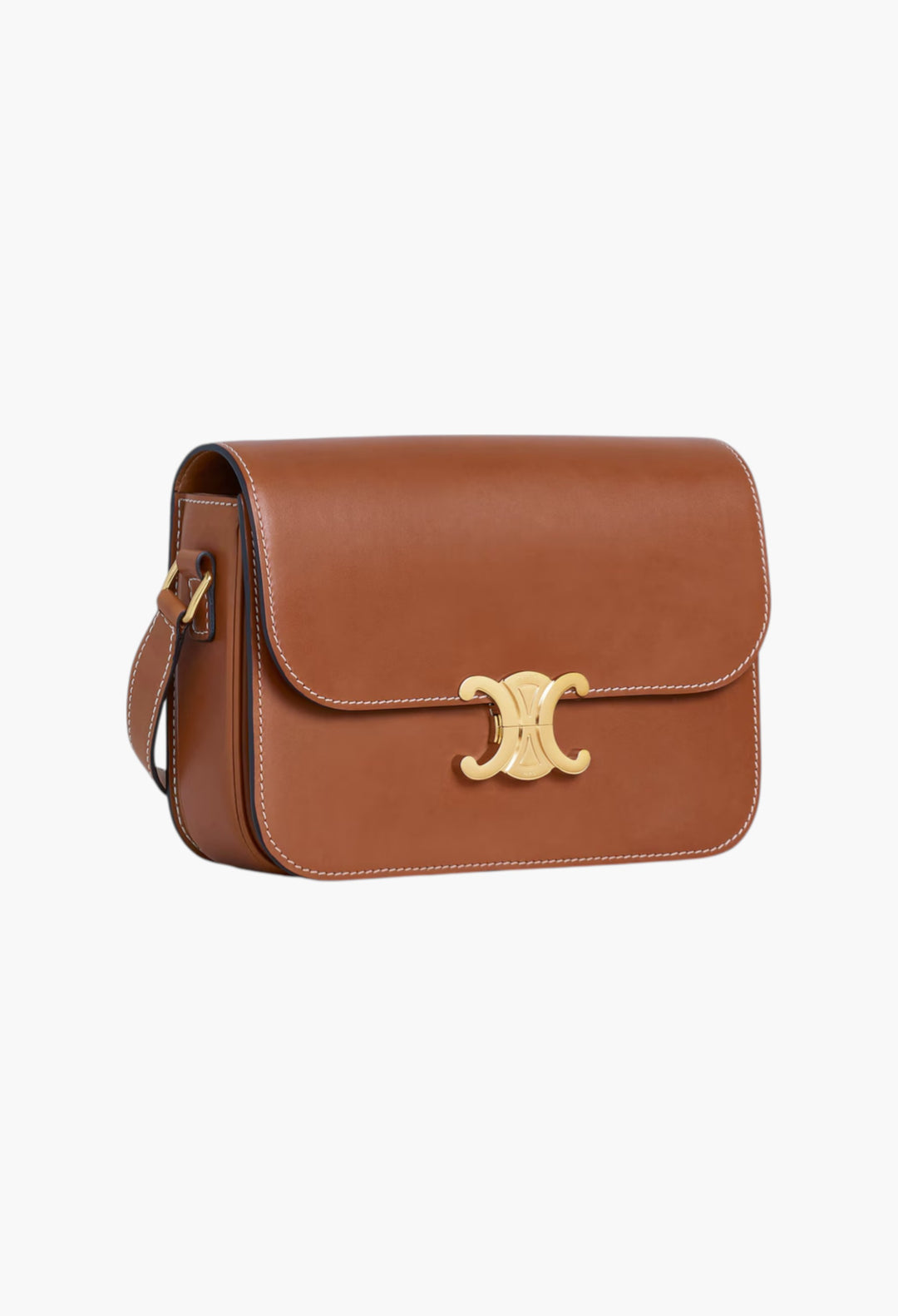 Classique Triomphe Bag In Shiny Calfskin - GLAM MODA