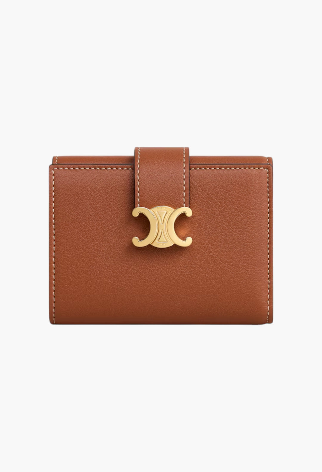 Fine Strap Wallet Nino In Supple Grained Calfskin - GLAM MODA
