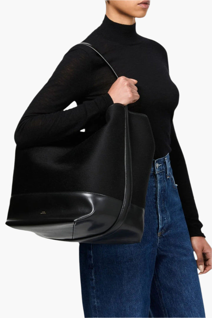 TOTÊME Belted Tote Bag - GLAM MODA