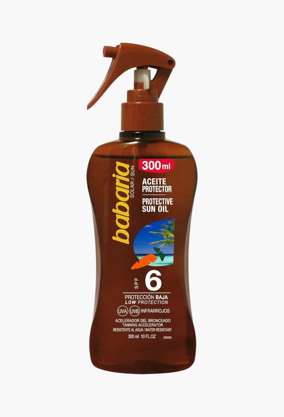 Tanning Oil SPF6 300ml - GLAM MODA