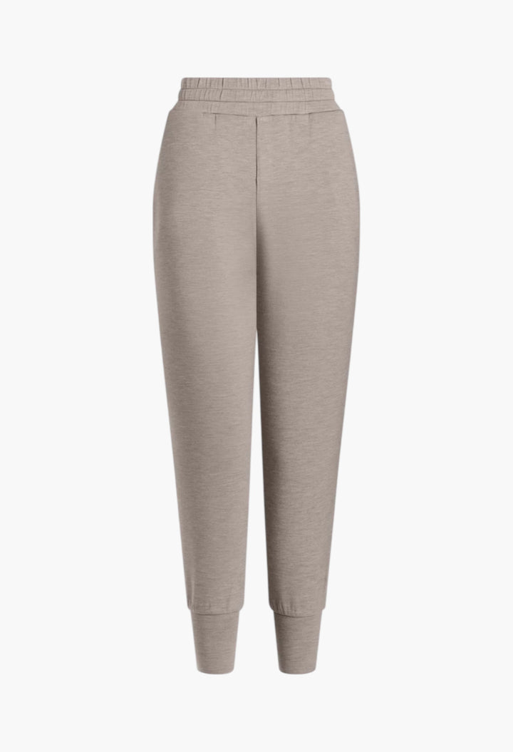 Taupe Marl - The Slim Cuff Pant 30" - GLAM MODA