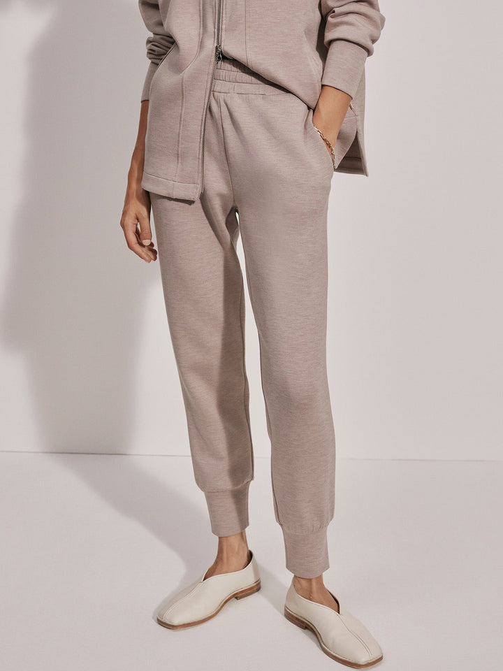 Taupe Marl - The Slim Cuff Pant 30" - GLAM MODA