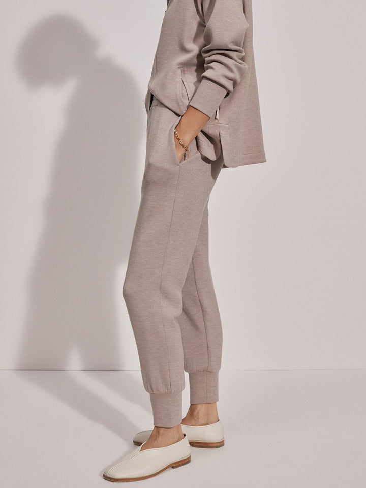 Taupe Marl - The Slim Cuff Pant 30" - GLAM MODA