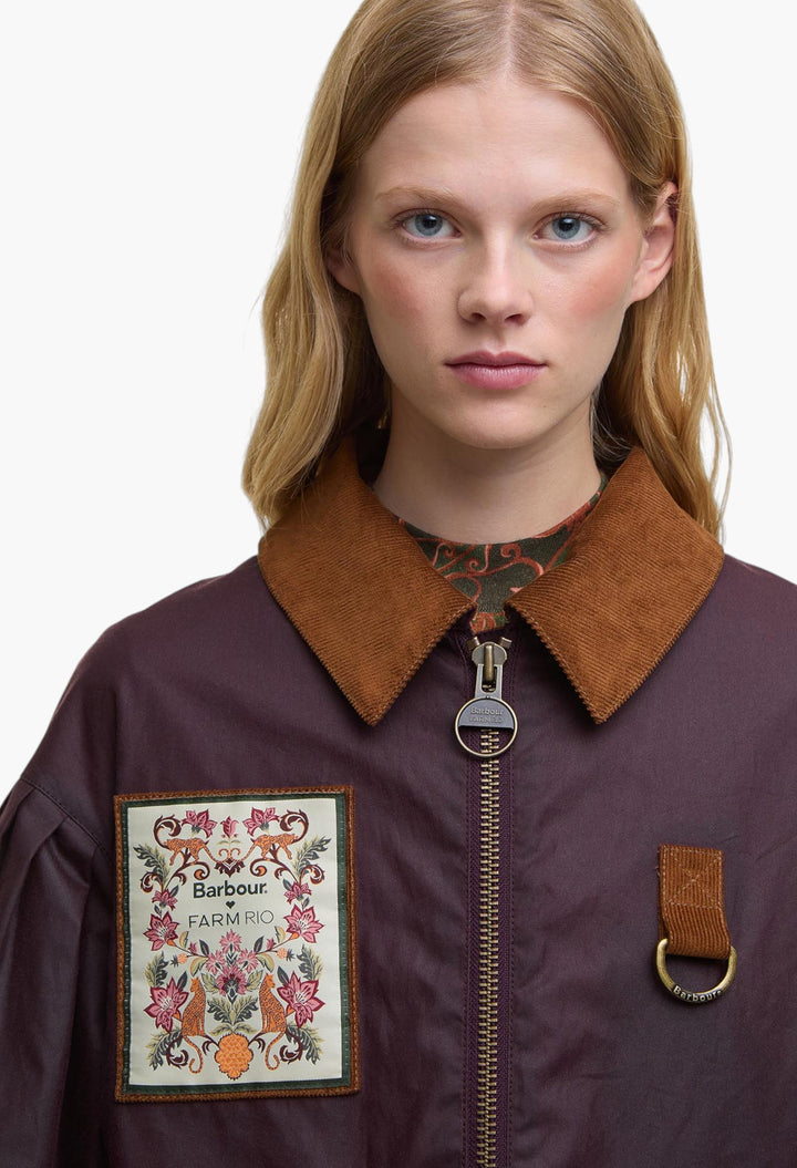 Thais Waxed Jacket - GLAM MODA