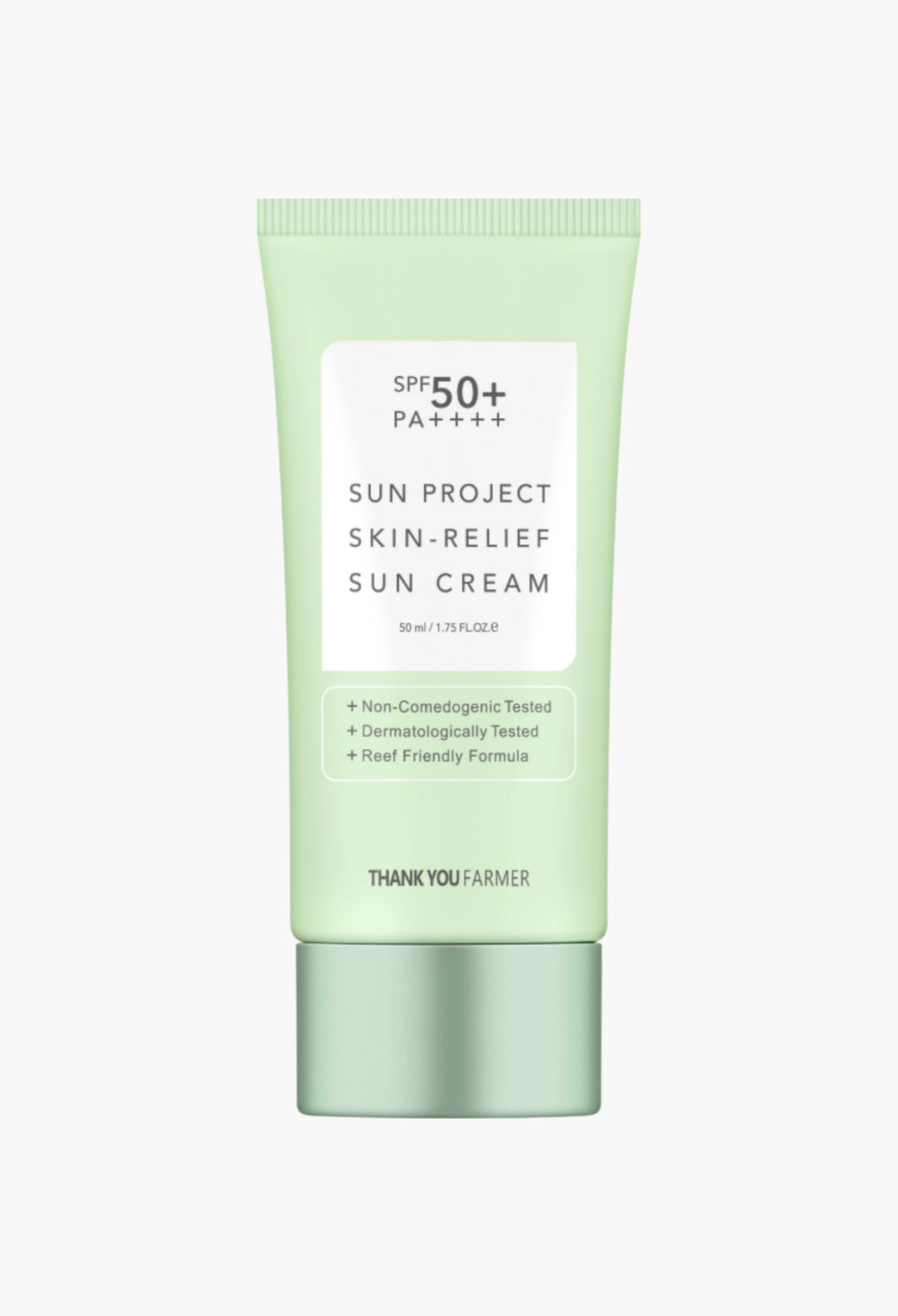 Thank You Farmer Sun Project Skin Relief Sun Cream SPF50+ PA++++ 50ml - GLAM MODA