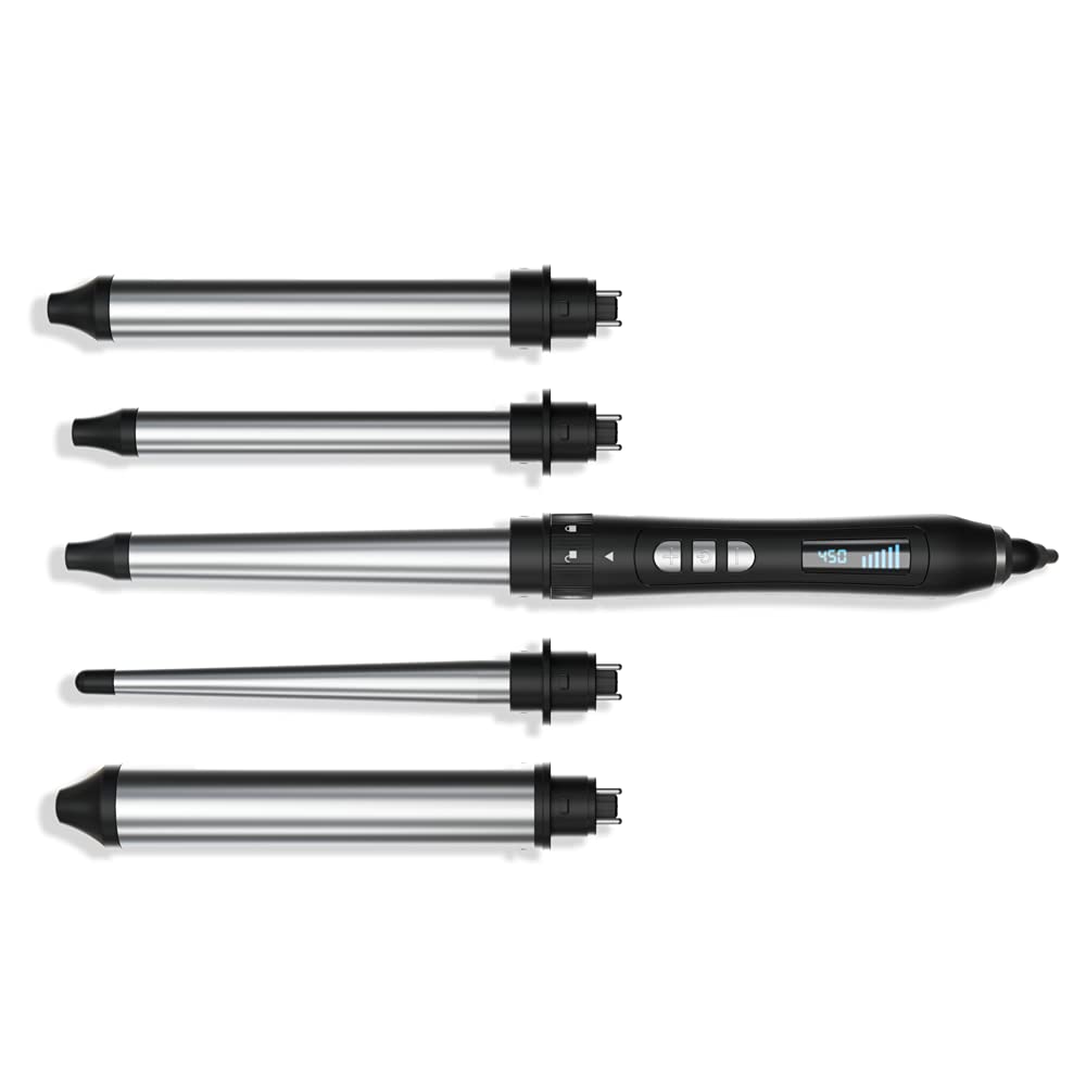 The Chameleon 5 Barrel Interchangeable Curling Kit - GLAM MODA