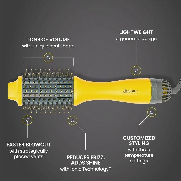 The Double Shot Blow-Dryer Brush - GLAM MODA