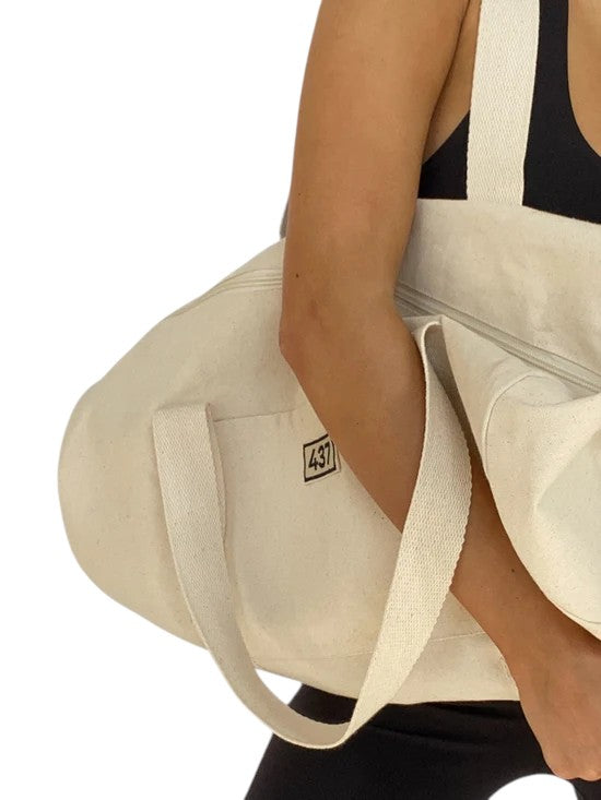 The Duffle / Natural - GLAM MODA