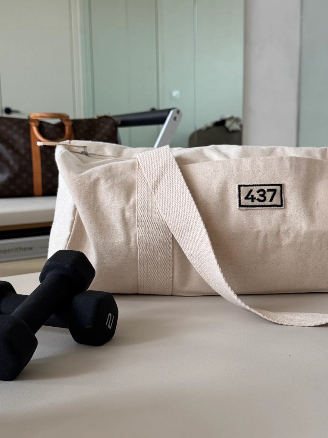 The Duffle / Natural - GLAM MODA