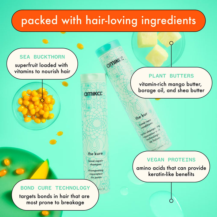 The Kure Bond Repair Shampoo Refillable Pouch 500ml - GLAM MODA