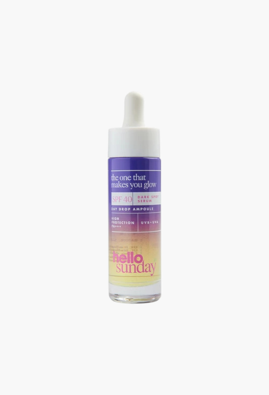The One That Makes You Glow Dark Spot Serum - Spf 40 - GLAM MODA