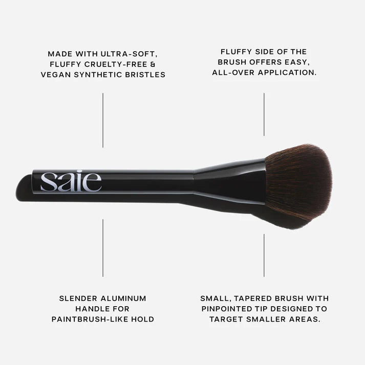 The Powder Blush Brush Made for Supersuede™ Blush - GLAM MODA