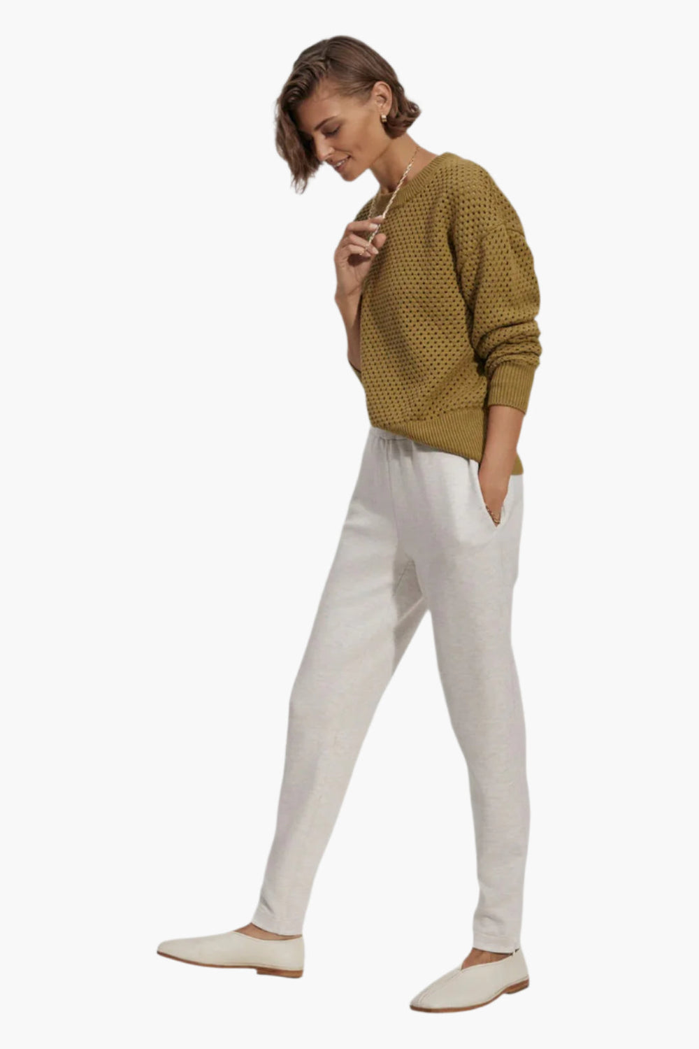 The Slim Zip Hem Pant 29.5" - GLAM MODA