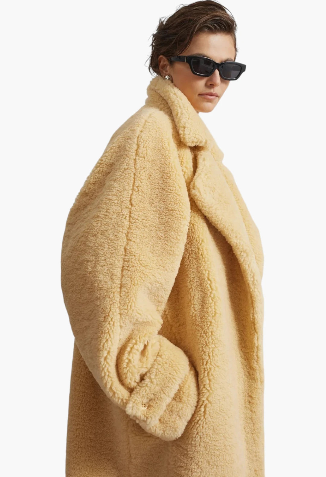 Gresham Faux Shearling Robe Coat