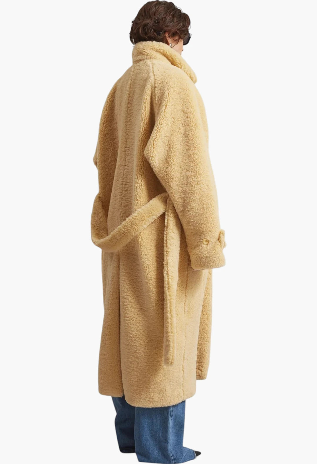 Gresham Faux Shearling Robe Coat
