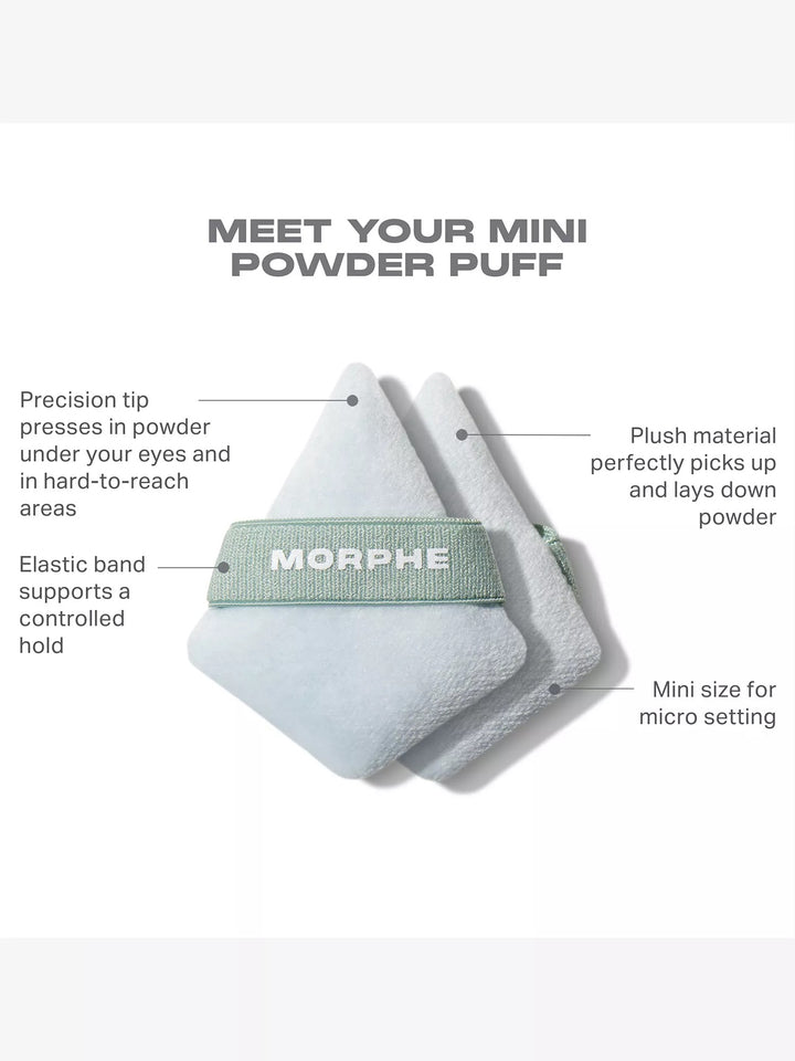 To The Point Mini Powder Puff Trio - GLAM MODA
