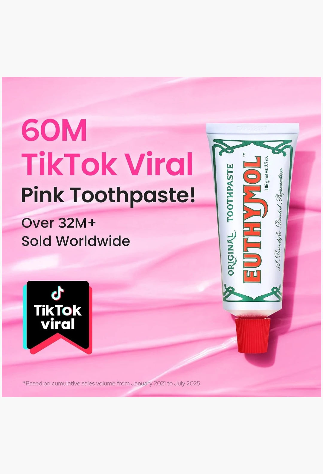 Euthymol Original Pink Toothpaste