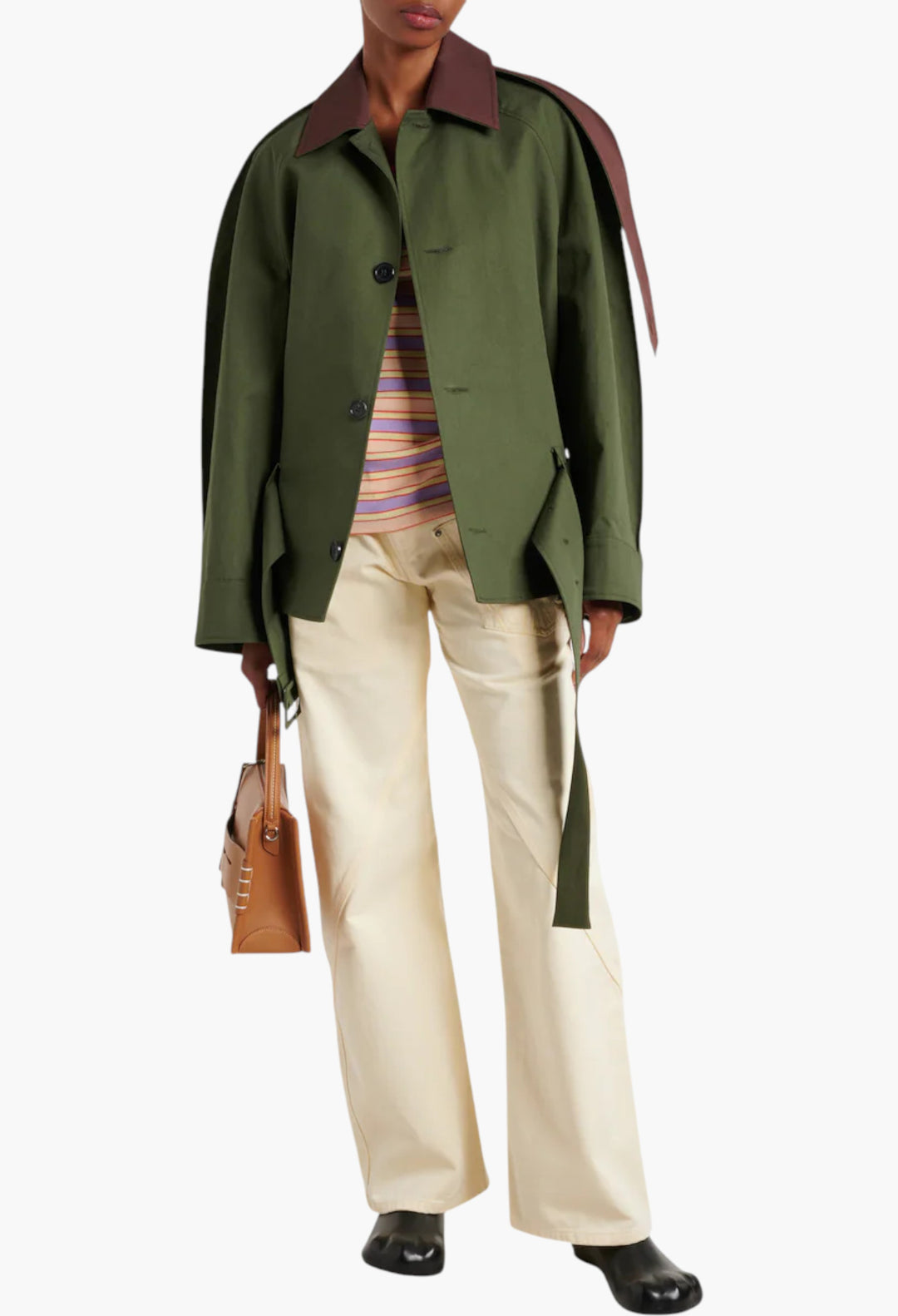 Twisted High-Rise Wide-Leg Jeans - GLAM MODA