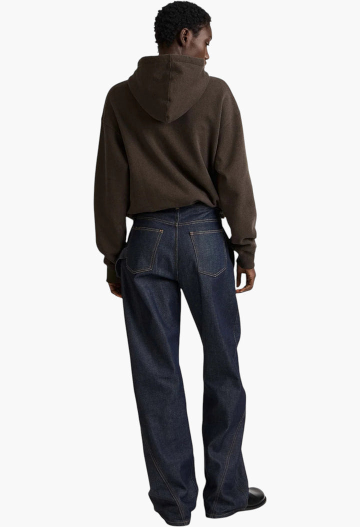 Twisted Workwear Denim Jeans In Indigo - GLAM MODA