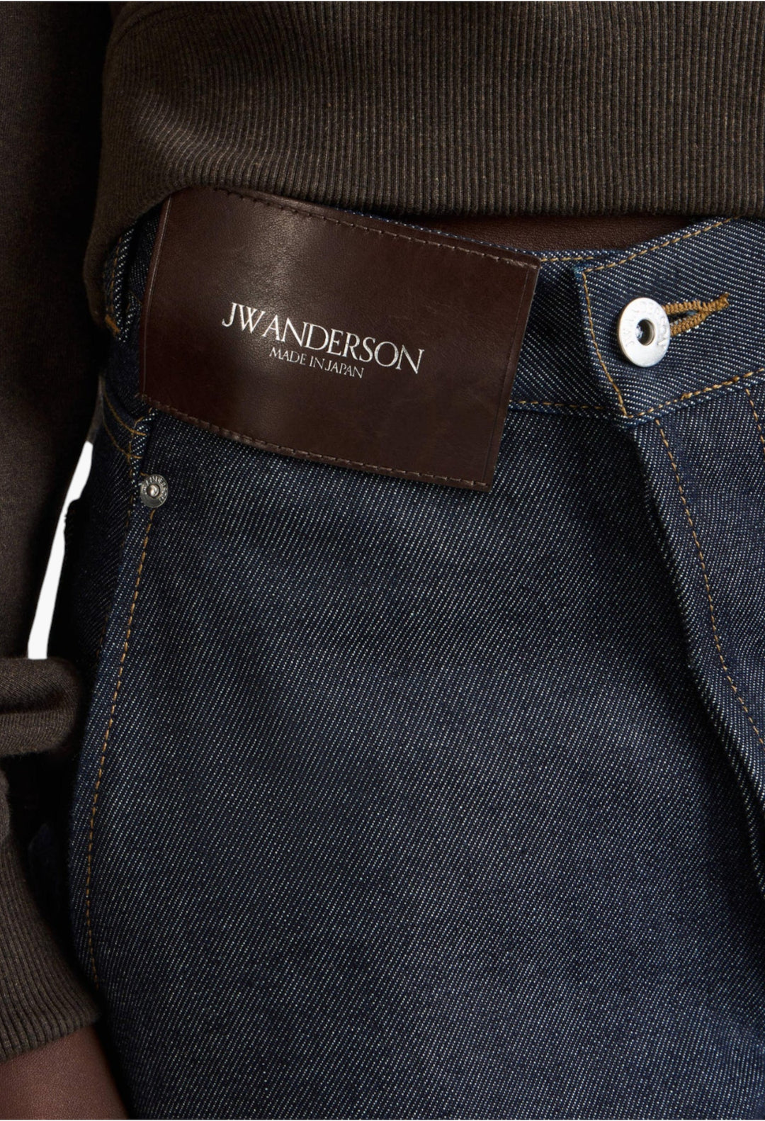 Twisted Workwear Denim Jeans In Indigo - GLAM MODA