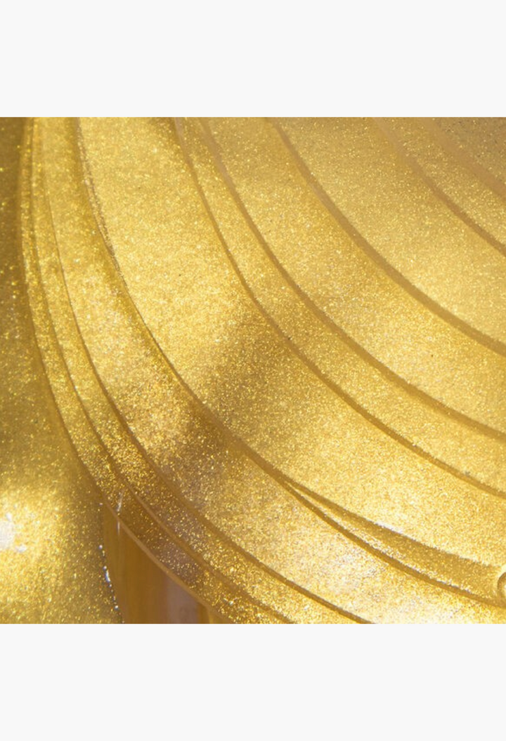 GLAM MODA Patchology FlashPatch Illuminating Eye Gels featuring a shimmering gold pearlescent hydrogel texture