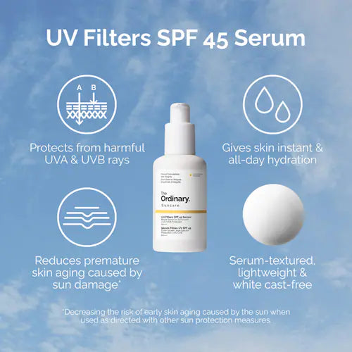 UV Filters SPF 45 Serum Sunscreen PA++++ - GLAM MODA