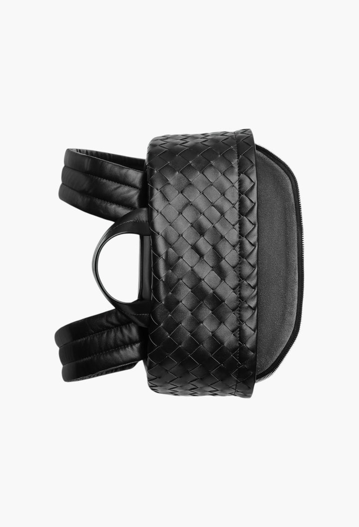 Unisex Medium Backpack in Intrecciato Leather - GLAM MODA