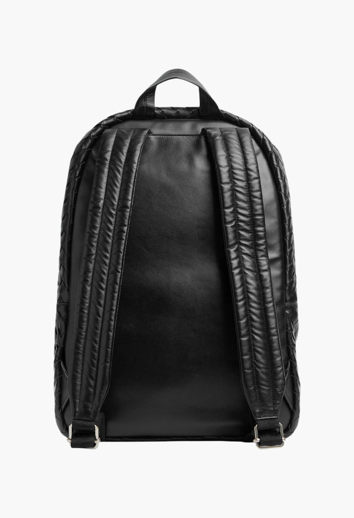 Unisex Medium Backpack in Intrecciato Leather - GLAM MODA